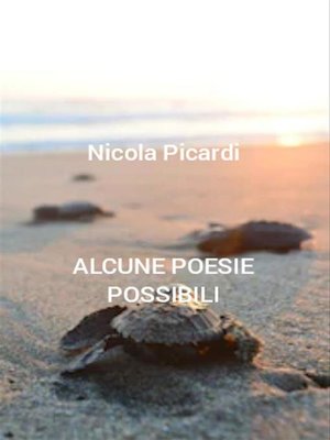 cover image of Alcune poesie possibili
